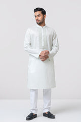 Regular Fit Embroidered Semi-Formal Panjabi