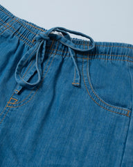 Girls' Denim Bottom (6-8 Years)