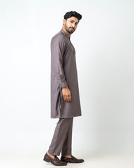 Regular Fit Embroidered Formal Ethnic Kurta Set