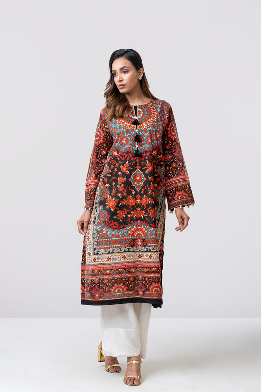 Smart Fit Digital Printed Lawn Kurta
