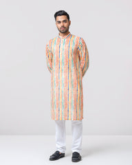 Regular Fit Printed Panjabi
