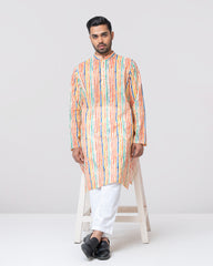 Regular Fit Printed Panjabi