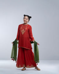 Princess Ethnic Partywear Set (10-14 Years)