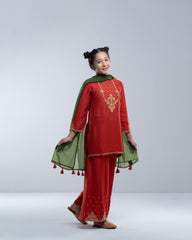 Princess Ethnic Partywear Set (10-14 Years)