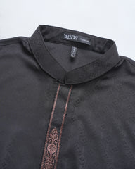 Regular Fit Embroidered Semi-Formal Panjabi