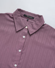 Relaxed fit Dobby textured casual shirt