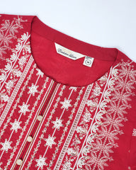Smart Fit Sequin-Embroidered Lawn Kurta