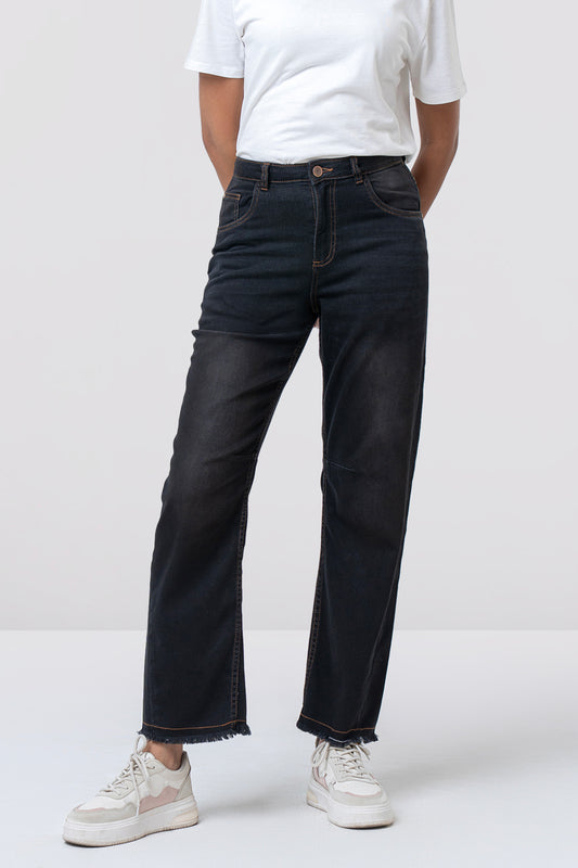 Straight Fit Comfort Stretch Denim