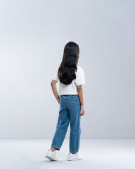 Princess Denim Bottom (2-4 Years)