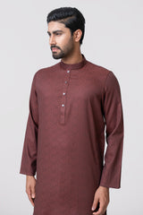 Regular Fit Embroidered Semi-Formal Panjabi