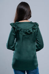 Junior Girls Western Fashion Top (10-14 Years)