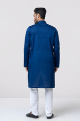 Regular Fit Embroidered Semi-Formal Panjabi