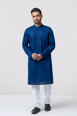 Regular Fit Embroidered Semi-Formal Panjabi