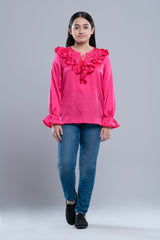 Junior Girls Western Fashion Top (10-14 Years)