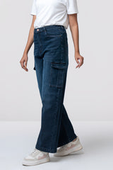 Straight Fit High-Waist Denim