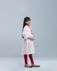 Girls' Embroidered Ethnic Kurti (6-8 Years)