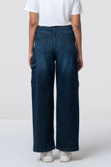 Straight Fit High-Waist Denim