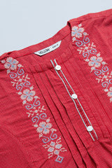 Girls' Ethnic Woven Top (6-8 Years)