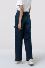 Straight Fit High-Waist Denim
