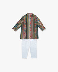 Newborn Boys' Panjabi Set (0-6 Months)