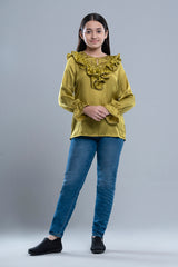 Junior Girls Western Fashion Top (10-14 Years)