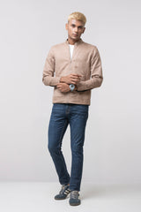 Regular Fit Reversible Printed Twill Jacket