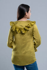 Junior Girls Western Fashion Top (10-14 Years)