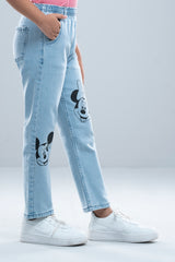 Girls Denim Bottom (6-8 Years) - Disney