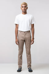 Slim Fit Solid Chinos