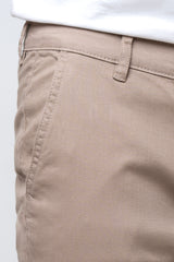 Slim Fit Solid Chinos