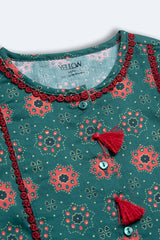 Newborn Girls Ethnic Set (6-18 Months)