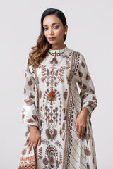 Relaxed Fit Printed Two-Piece Lawn