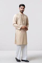 Regular Fit Embroidered Semi-Formal Panjabi