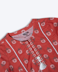 Newborn Girls' Ethnic Set (3-6 Months)