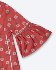 Newborn Girls' Ethnic Set (3-6 Months)