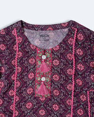Newborn Girls' Ethnic Set (3-6 Months)