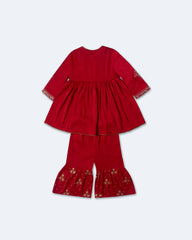Newborn Girls' Ethnic Partywear Set (6-18 Months)