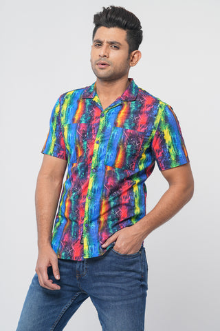 Casual Digital Printed Shirt