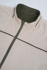 Regular Fit Reversible Corduroy/Suede Jacket