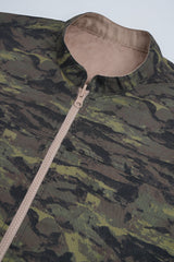 Regular Fit Reversible Printed Twill Jacket