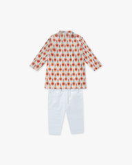 Newborn Boys' Panjabi Set (6-18 Months)