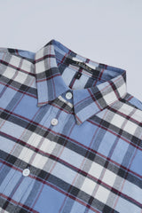 Relaxed Fit Checkered Casual Shirt