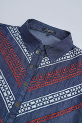 Smart Fit Denim-Style Ethnic Kurti