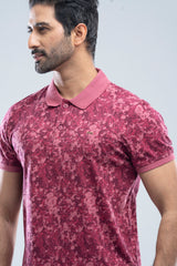 Regular Fit Printed Polo Shirt