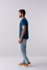 Regular Fit Tribal Design T-Shirt