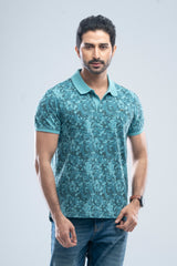 Regular Fit Printed Polo Shirt