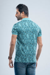 Regular Fit Printed Polo Shirt