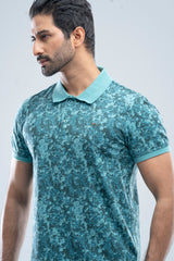 Regular Fit Printed Polo Shirt