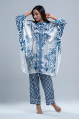 Relaxed Fit Two-Piece Semi-Formal Ethnic Kaftan Set