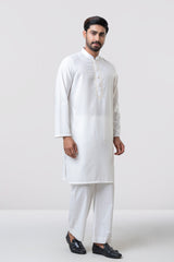 Regular Fit Embroidered Semi-Formal Panjabi